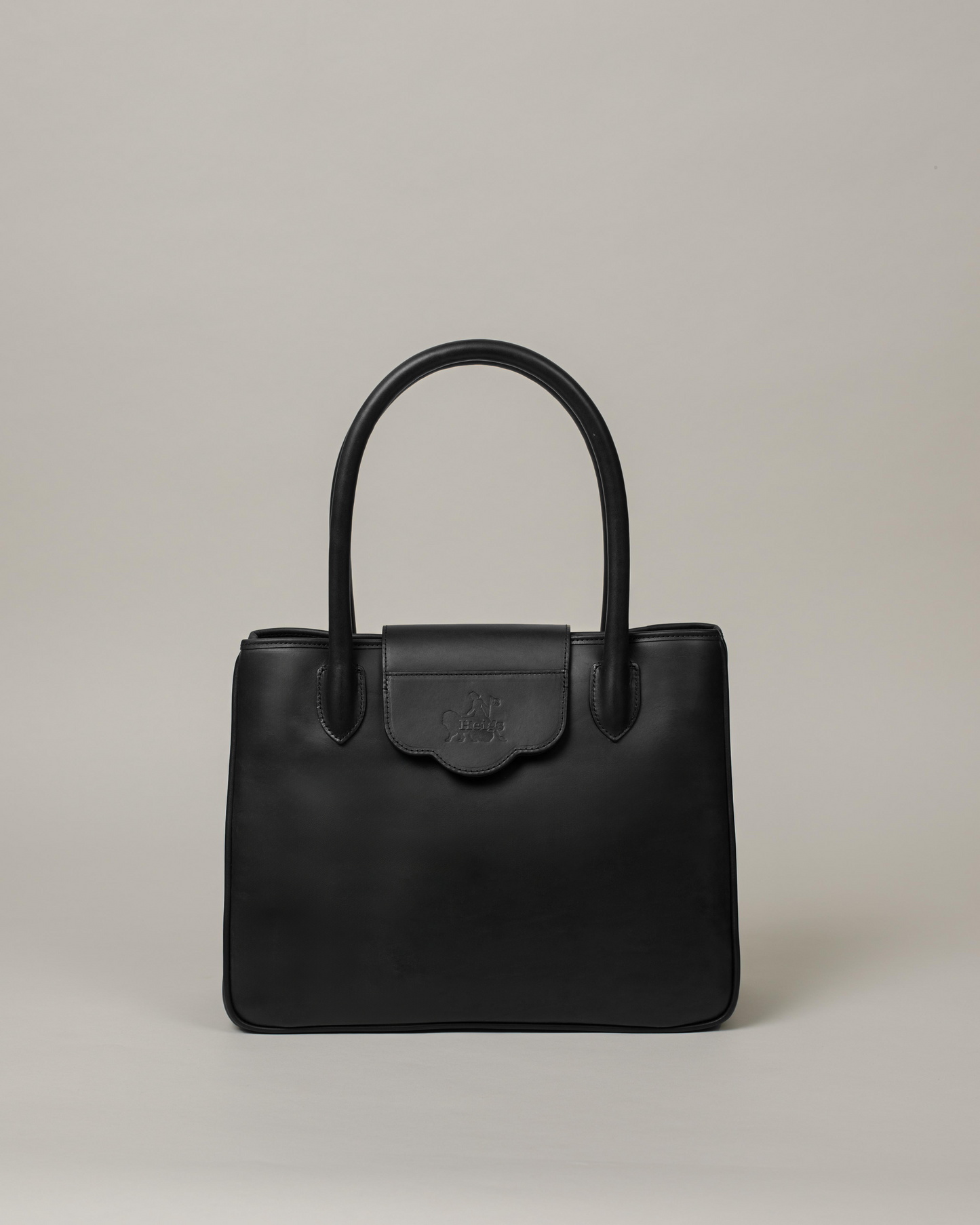 ''...EN SUISSE'' IN CHARCOAL BROWN