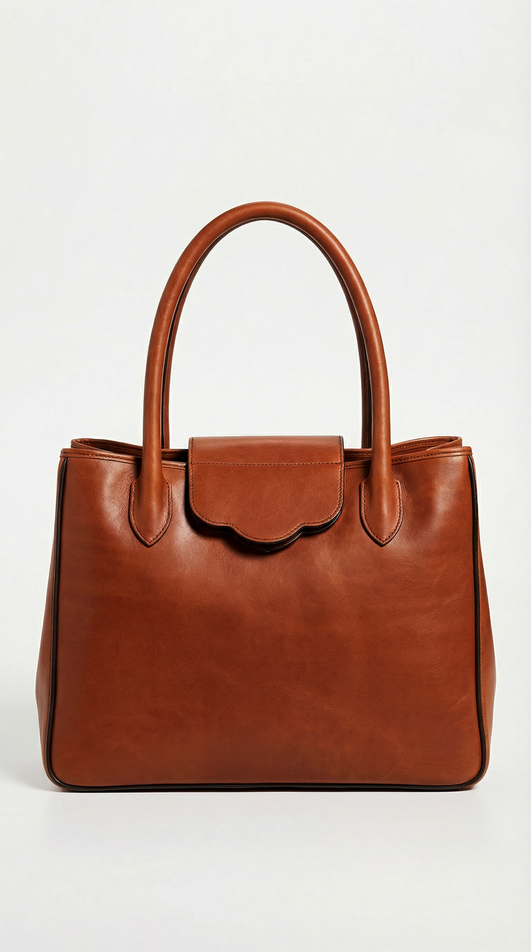 HEIGS En Suisse in Tawny — handmade full-grain leather handbag in Tawny, designed in Switzerland