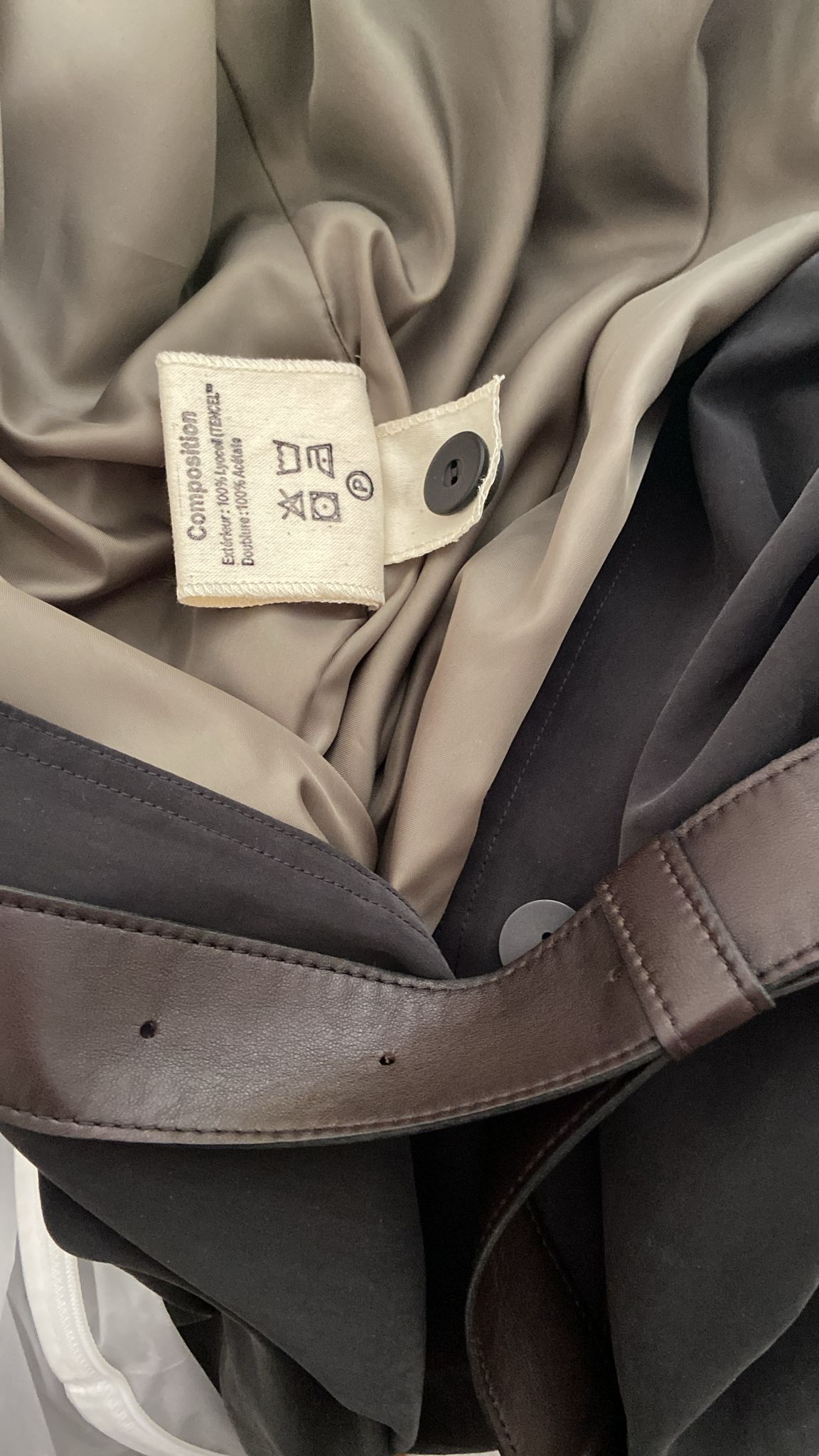 “à NEW YORK” TRENCH COAT