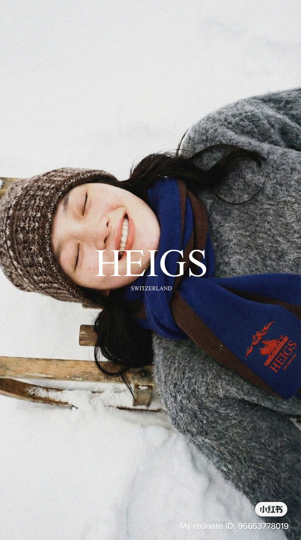 The University Scarf
Royal Blue / Brown