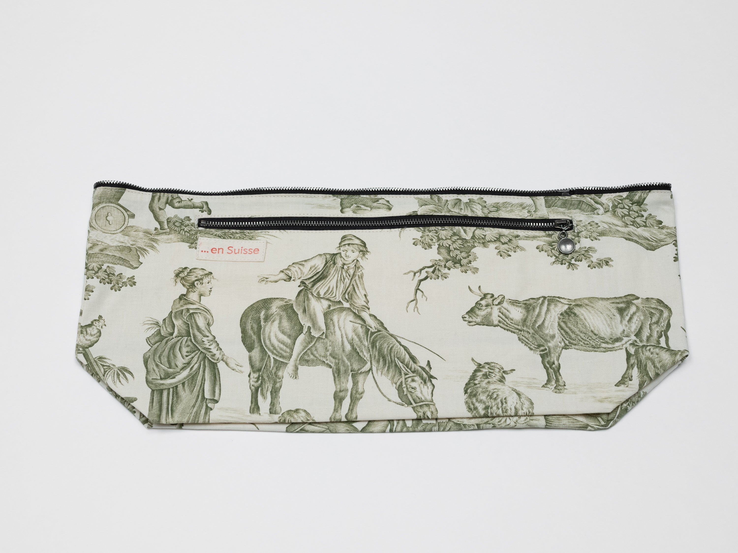 FUTTER AUS TOILE DE JOUY VERTE