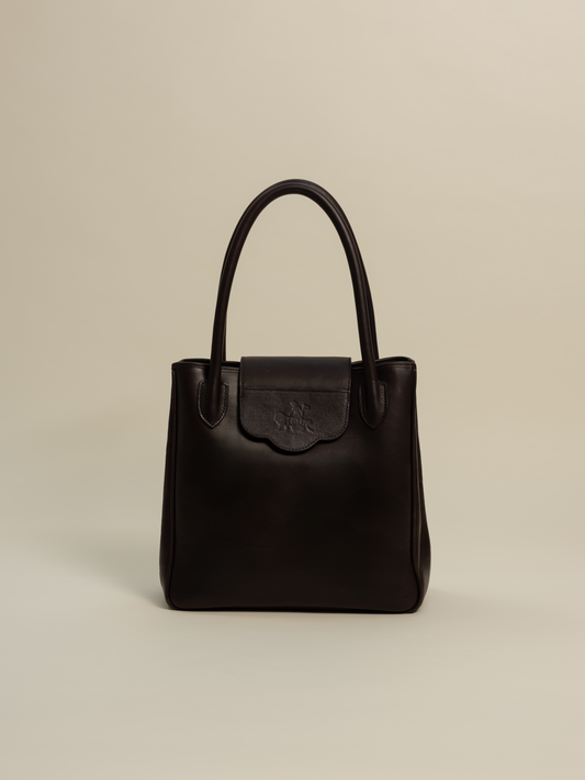 PETIT SUISSE HANDBAG IN CHARCOAL (S)
