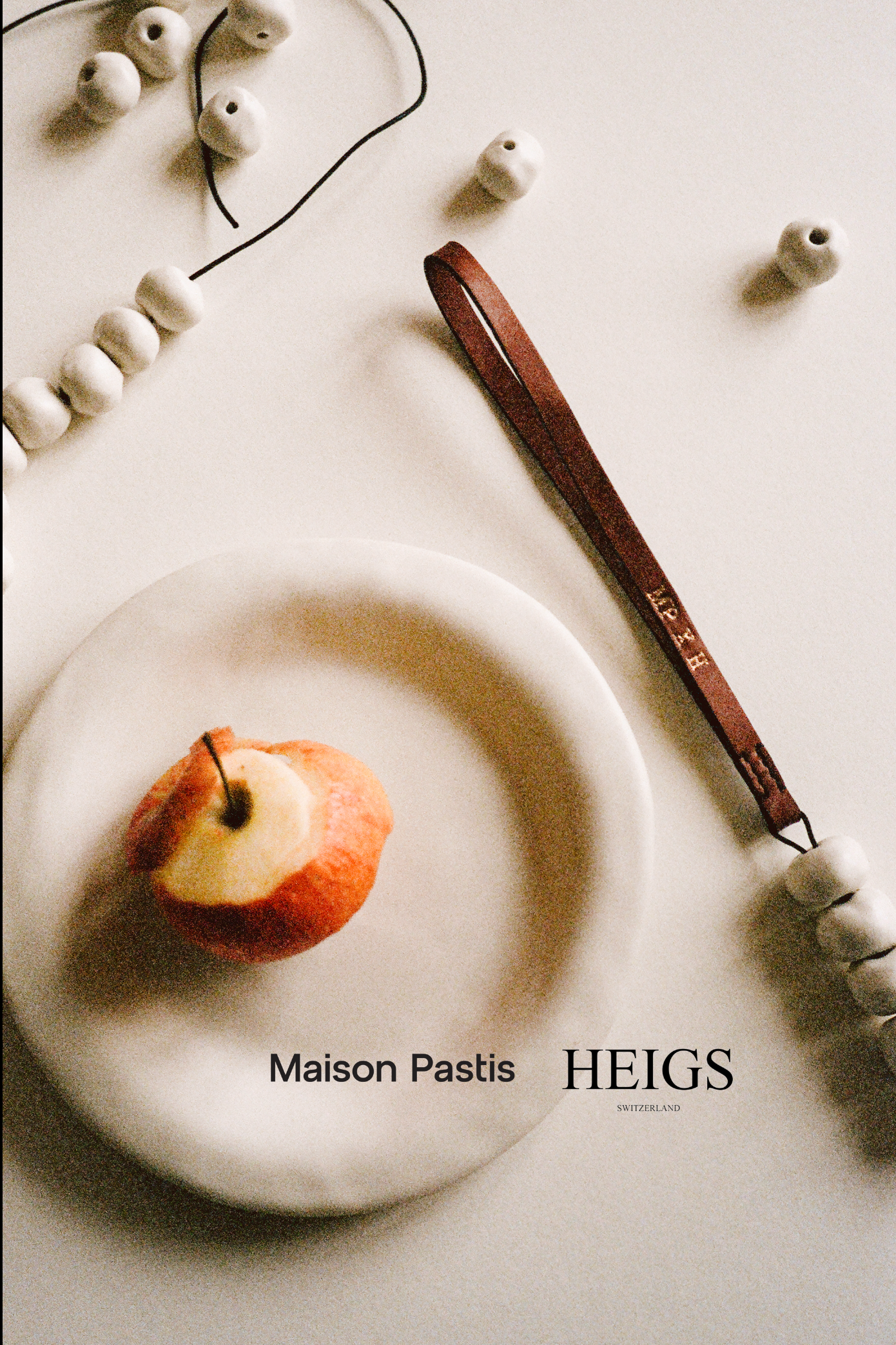 PORCELAIN BAG CHARM BY MAISON PASTIS X HEIGS