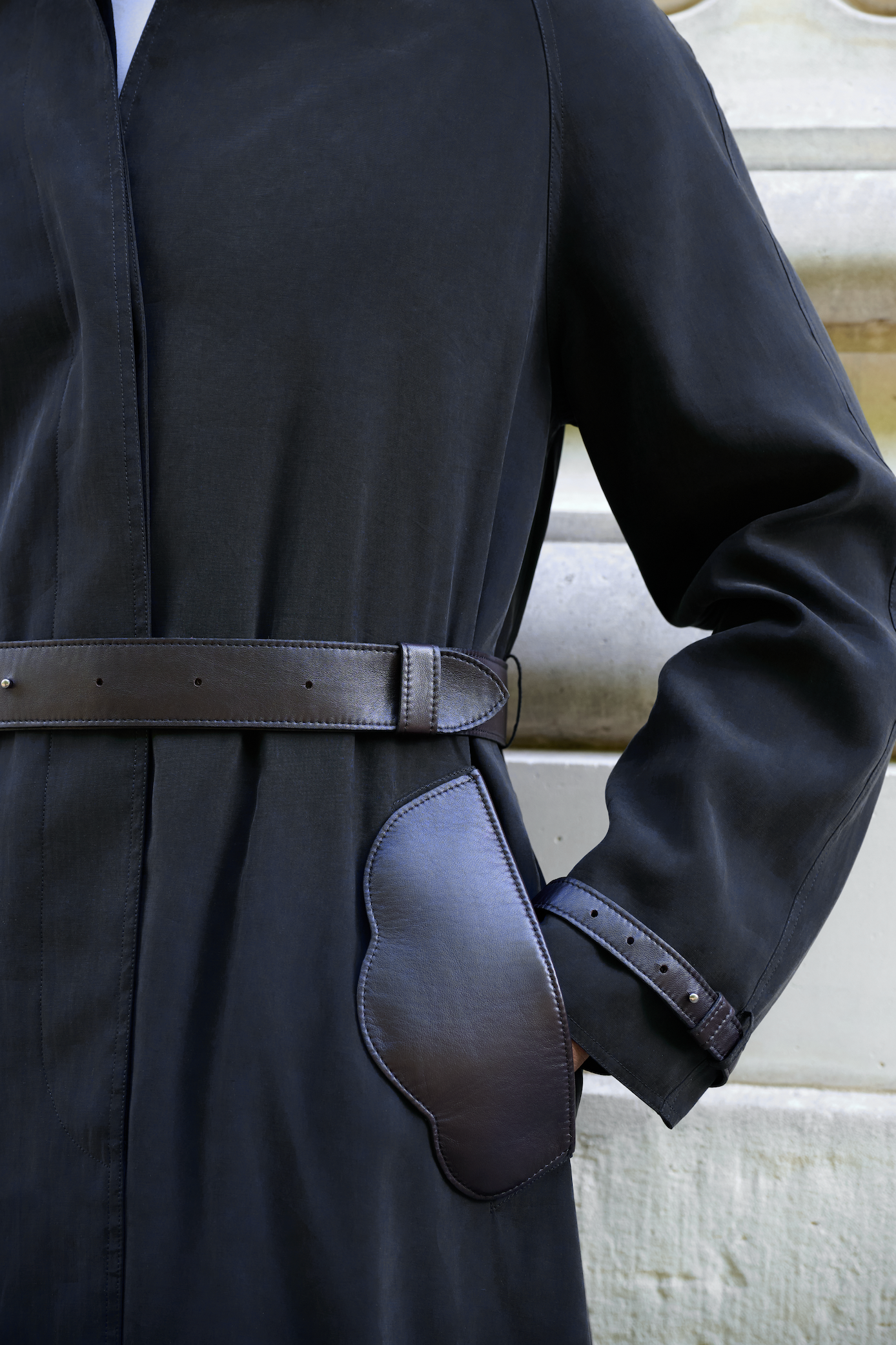 “à NEW YORK” TRENCH COAT