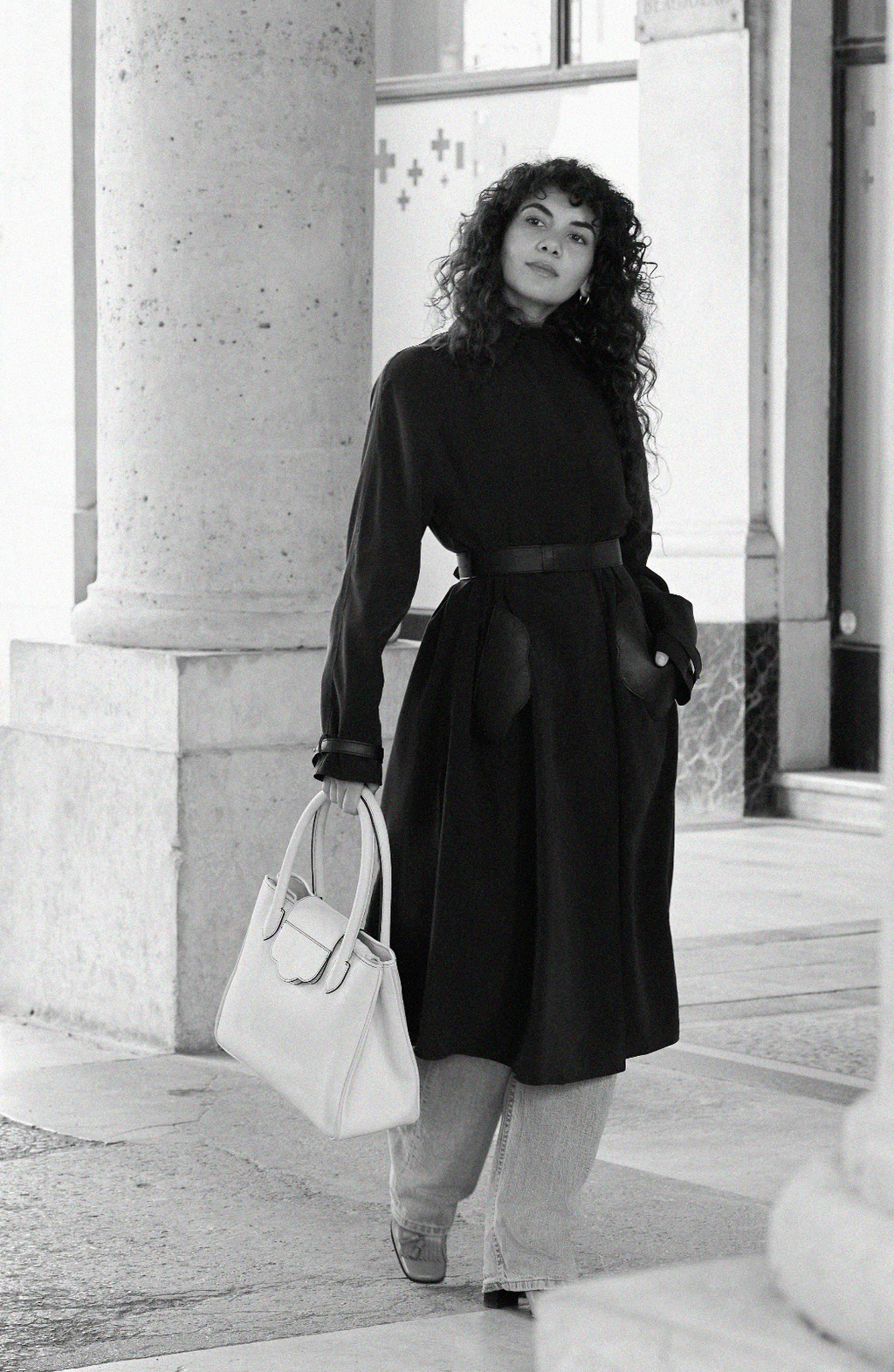 “à NEW YORK” TRENCH COAT