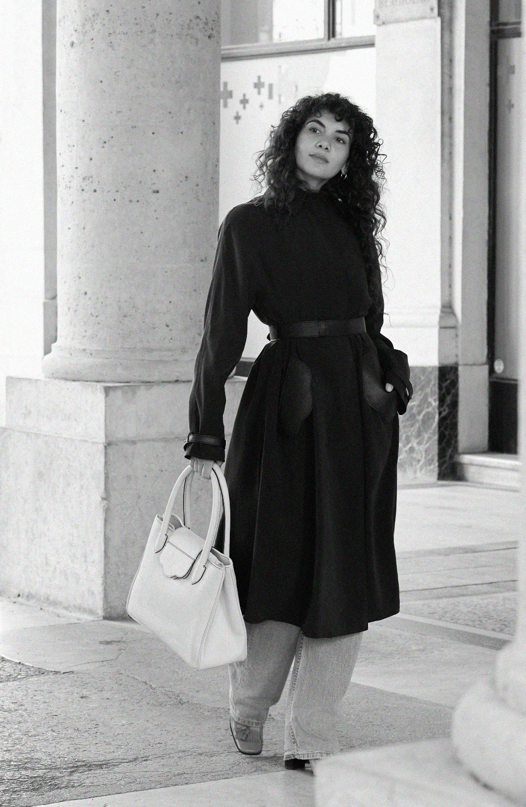 “à NEW YORK” TRENCH COAT