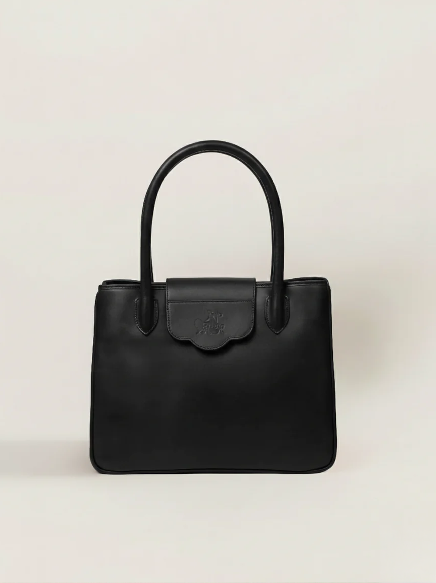 ''...EN SUISSE'' IN CHARCOAL BROWN