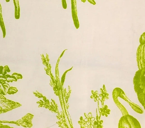 Toile de Jouy Apple Green