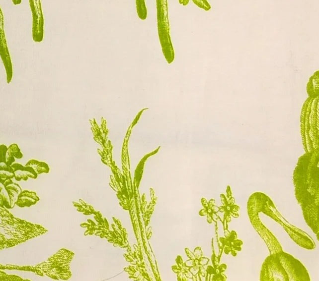 Toile de Jouy Apple Green