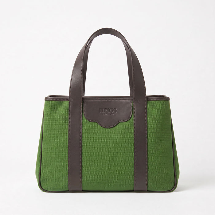 ''...à New York'' Tote Bag in Basil