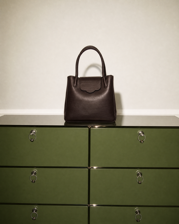 Petit Suisse Handbag in Charcoal